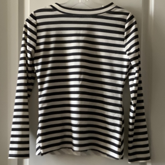 Marc Jacob black/white stripes top - Picture 2 of 5